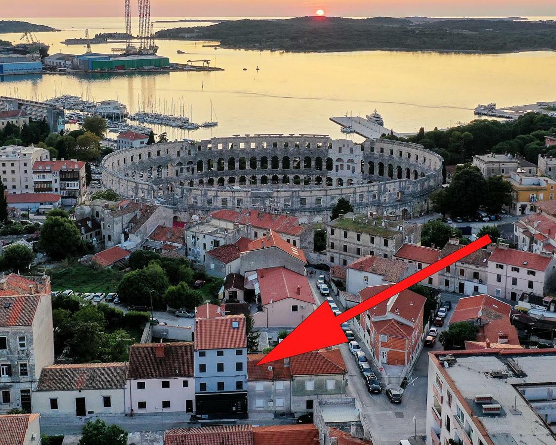 Apartments Dream In Arena 2 Pula Center Free Parking Exteriér fotografie